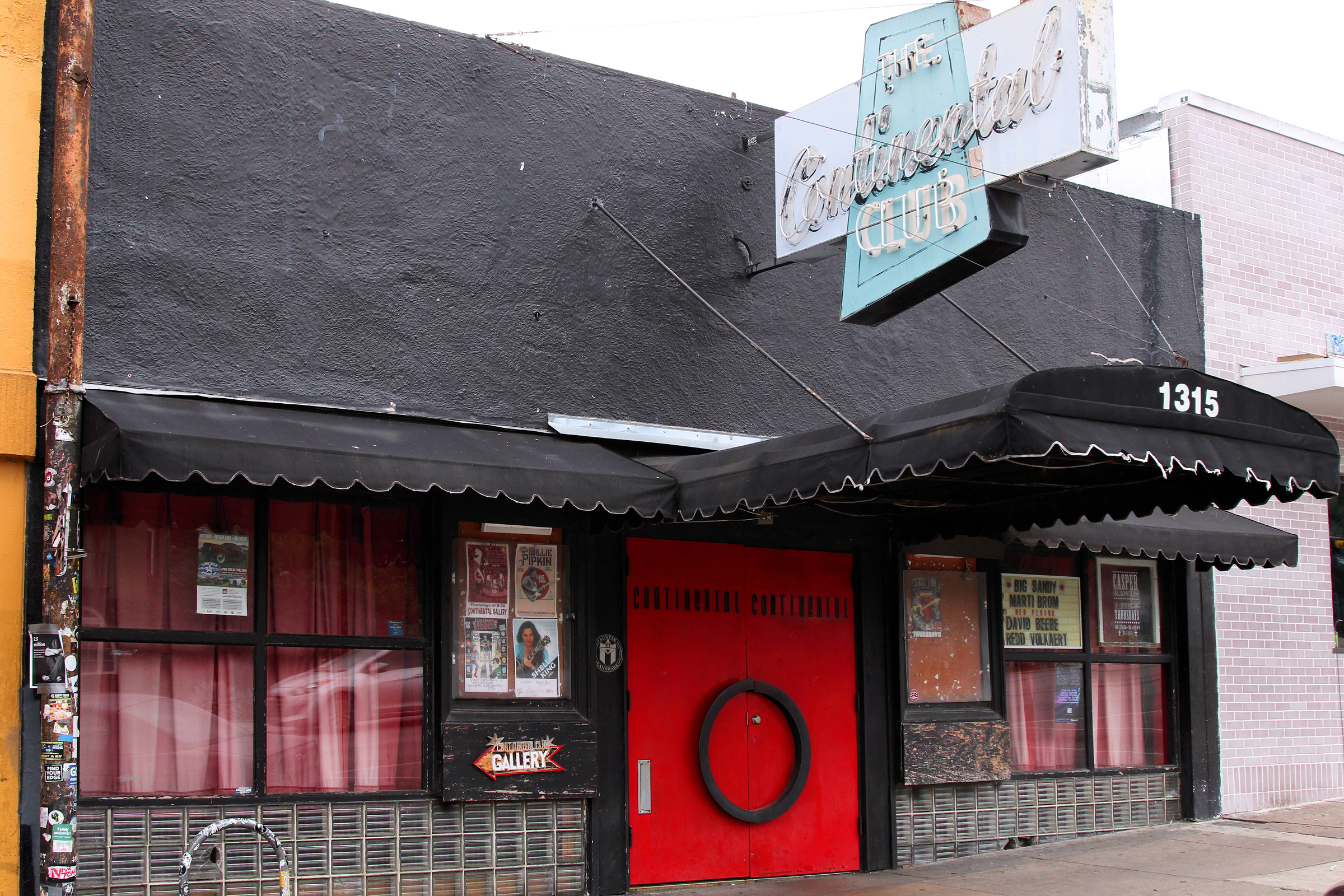The Continental Club on South Congress, one of Austin's legendary live music venues that helped shape the city's creative identity since the 1950s