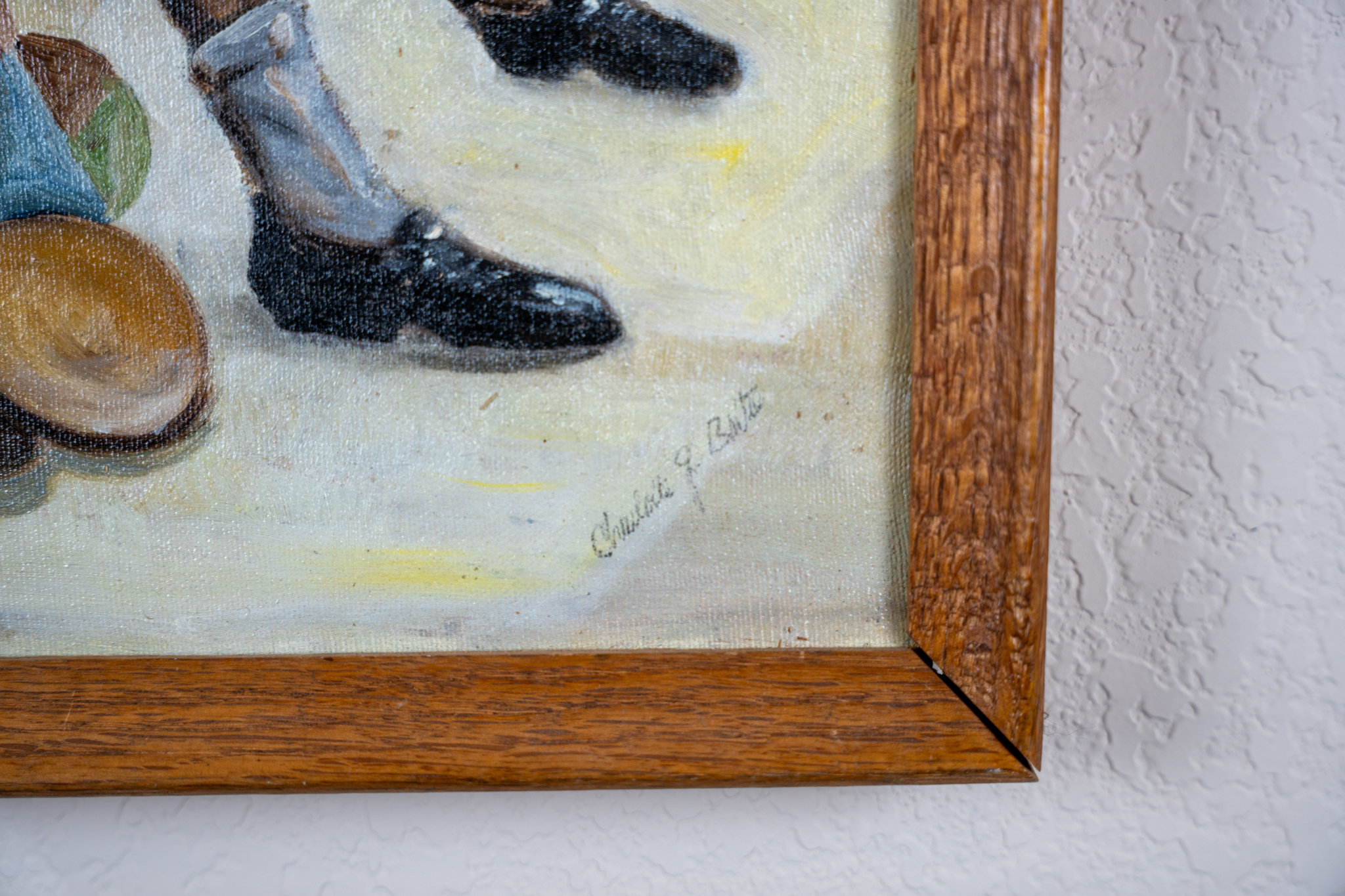 Signature detail — Charlotte G. Baltz, lower right