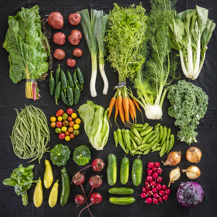 Johnson's Backyard Garden — a 186-acre certified organic farm on the Colorado River, five miles east of downtown Austin, delivering to 900+ families