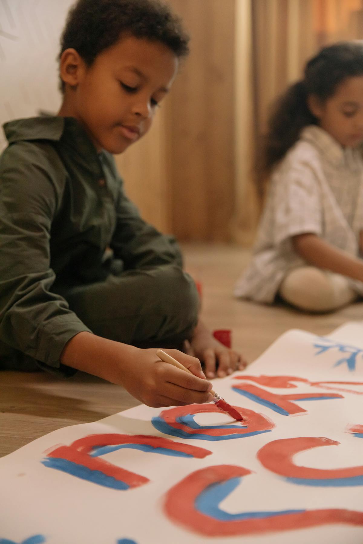 Youth art program at the Dougherty Arts Center