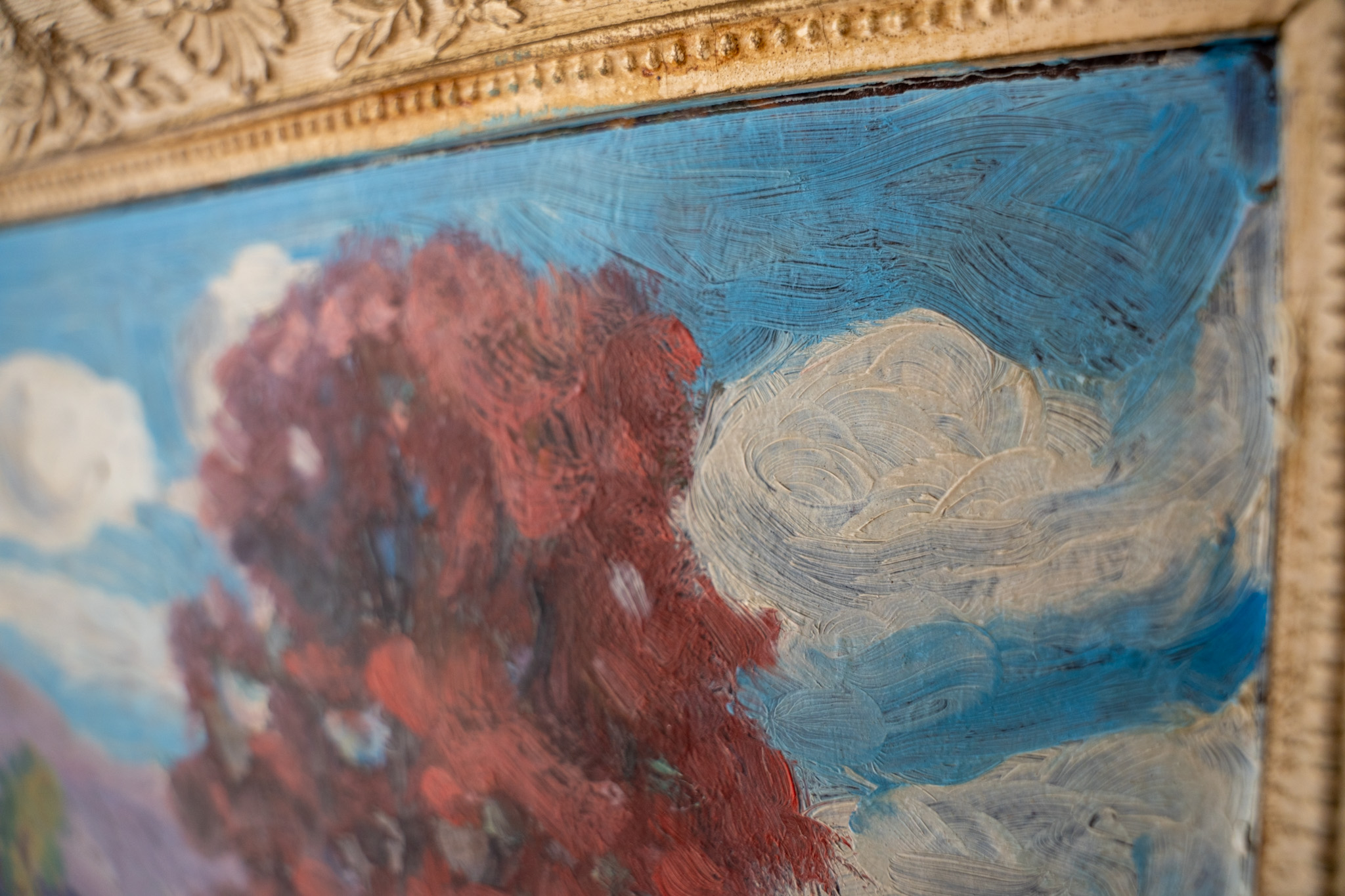 Brushwork detail