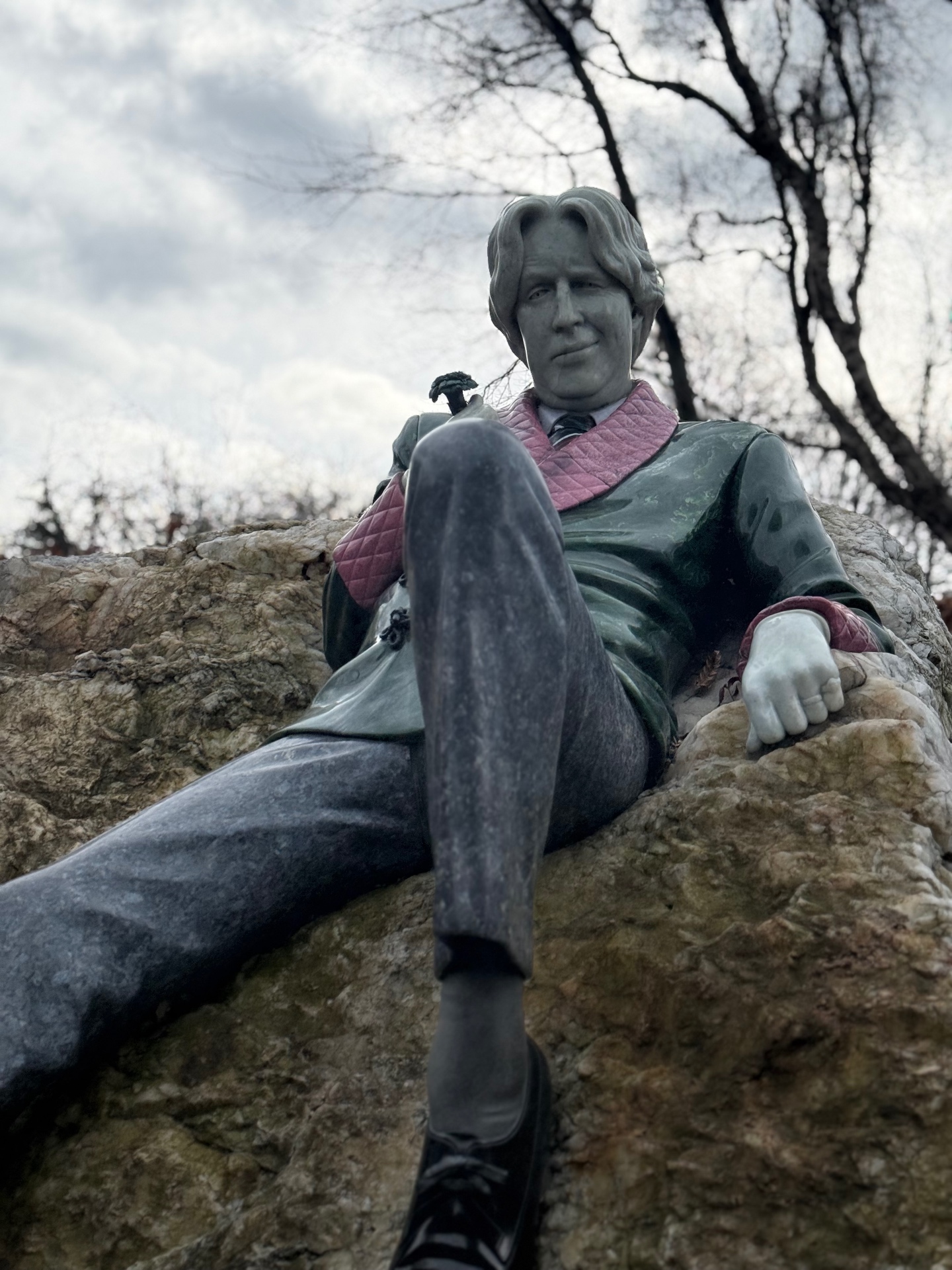 Oscar Wilde Statue