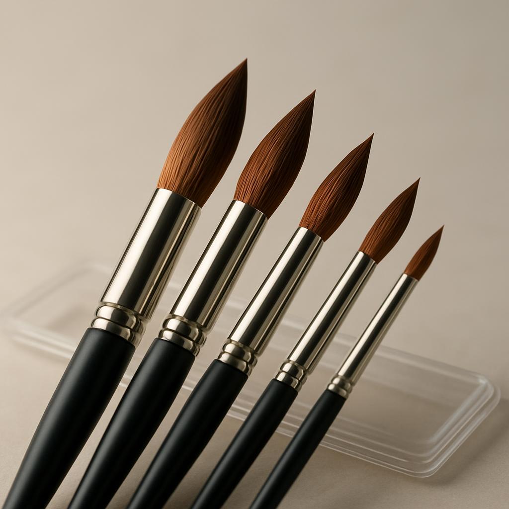 Escoda Versatil synthetic brush set