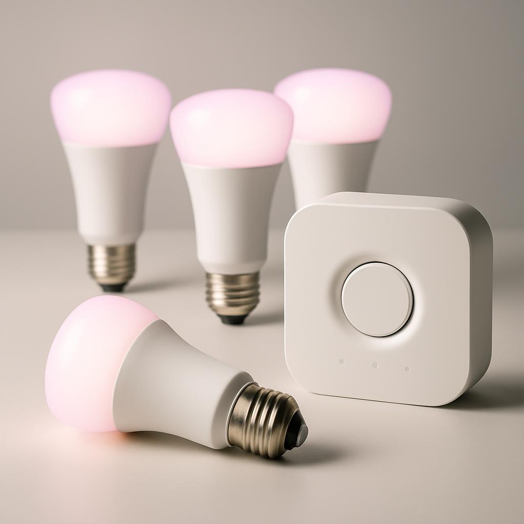 Philips Hue smart bulb starter kit with bridge