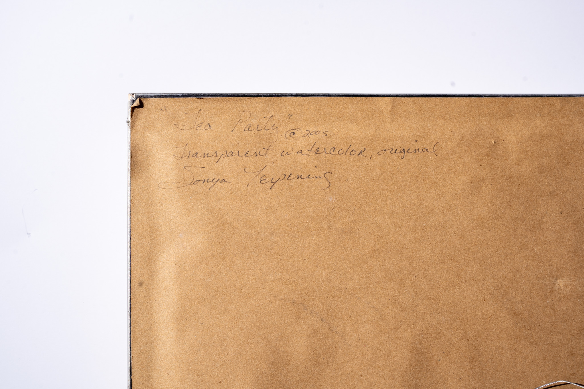 Signature detail